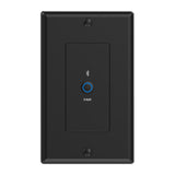 Turtle AV BTWP-US Dante Bluetooth Wallplate 1-Gang Decora Black