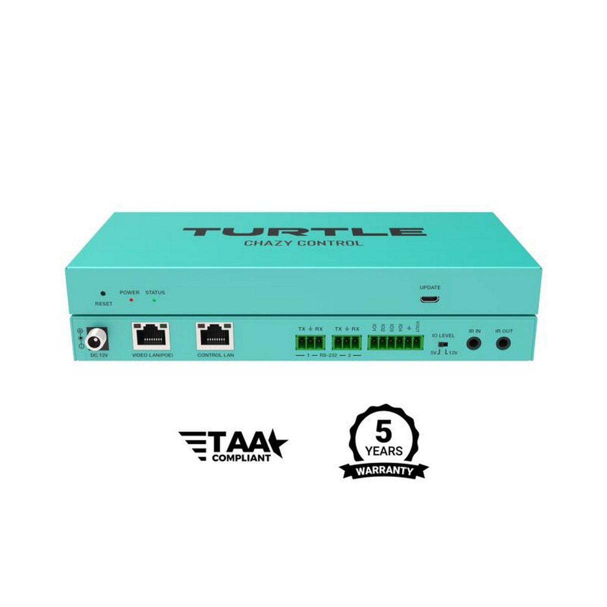 Turtle AV Chazy Control AV-Over-IP Management Box