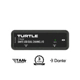 Turtle AV Dante Dual Channel USB-C I/O Adapter