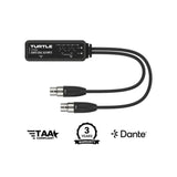 Turtle AV Dante Dual Channel XLR Input Adapter