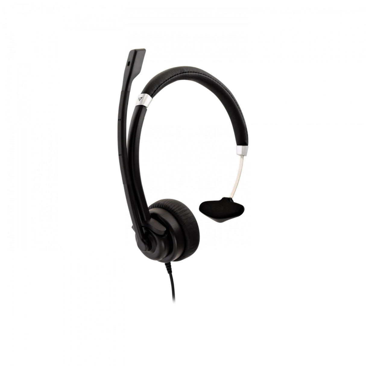 V7 HA401 Deluxe Mono Headset with Boom Microphone