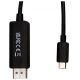 V7 V7USBCDP14-2M USB-C Male to DisplayPort 1.4 Male 32.4 Gbps 8K/4K UHD Cable