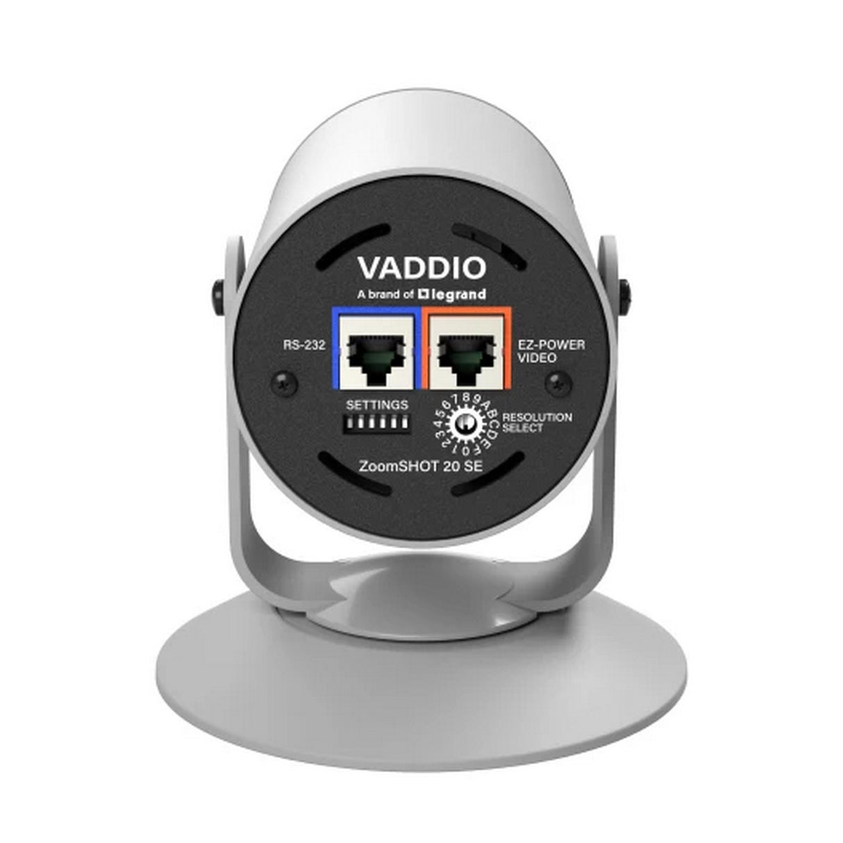 Vaddio ZoomSHOT 20 SE AVBMP 20x Full HD PTZ Camera, White