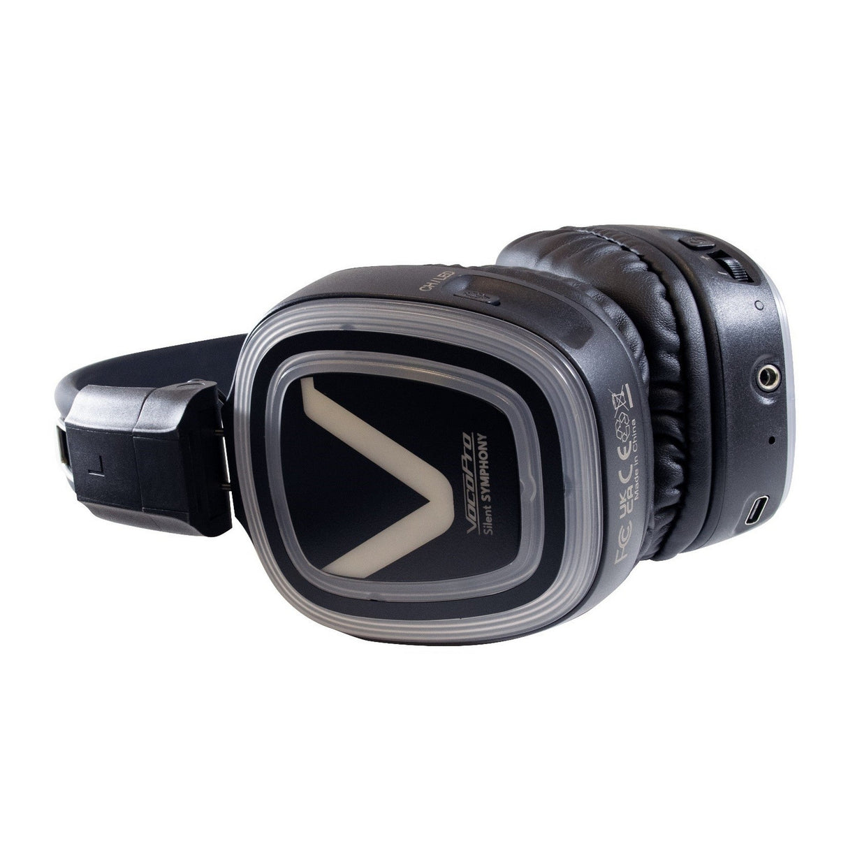 VocoPro SILENT-DISCO-PRO Long-Range System with Transmitters/ Headphones