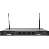 VocoPro UHF-5805-9 Rechargeable 4-Channel UHF Wireless Microphone System