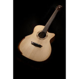 Washburn G66SCE Comfort Deluxe 66 Auditorium Cutaway Acoustic/Electic Guitar, Spalted Maple