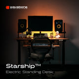 Wavebone Starship Studio Standing Desk with Keyboard Tray