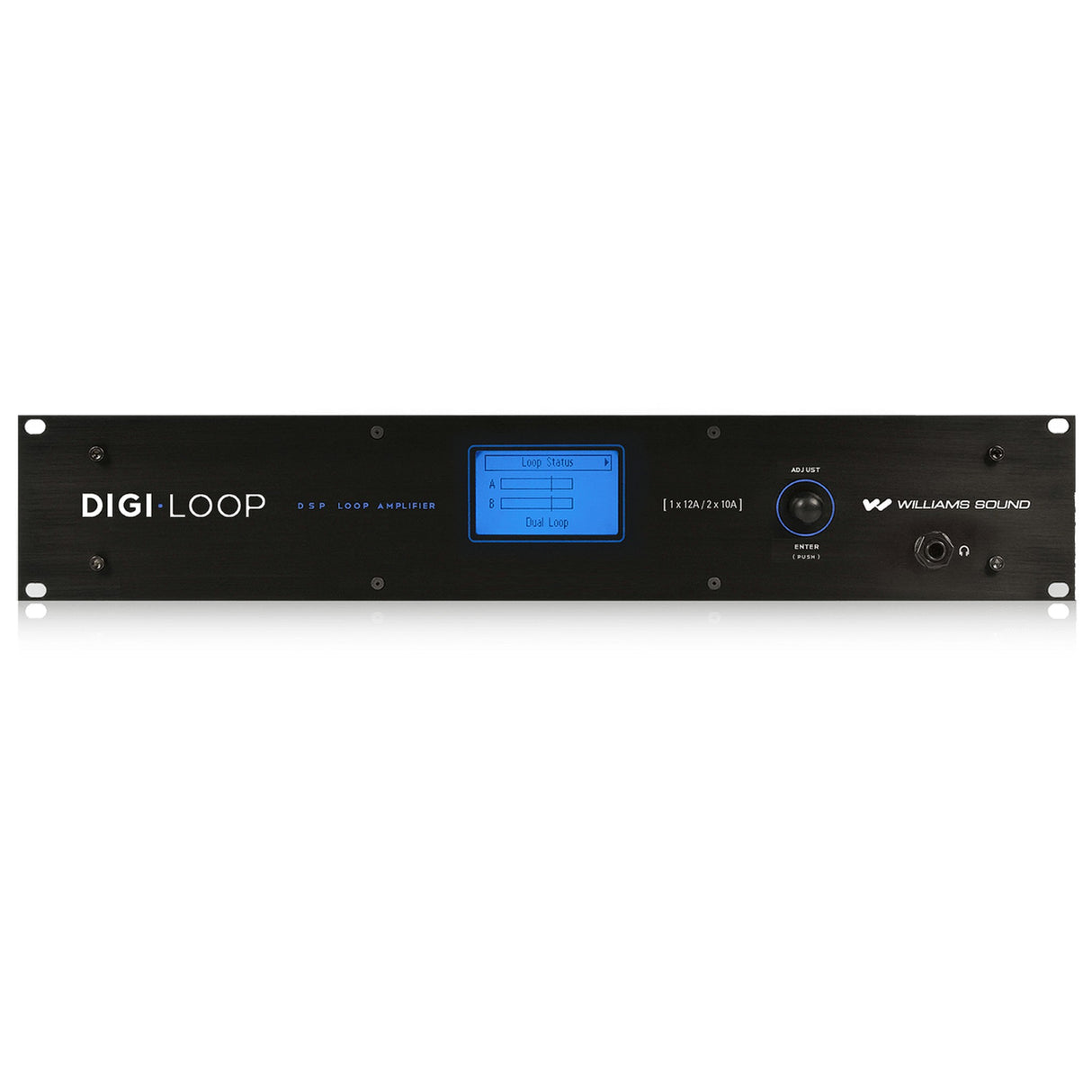 Williams AV DL210 SYS 2 2.0 Digi-Loop Area Dual Channel Hearing Loop System with Flat Wire