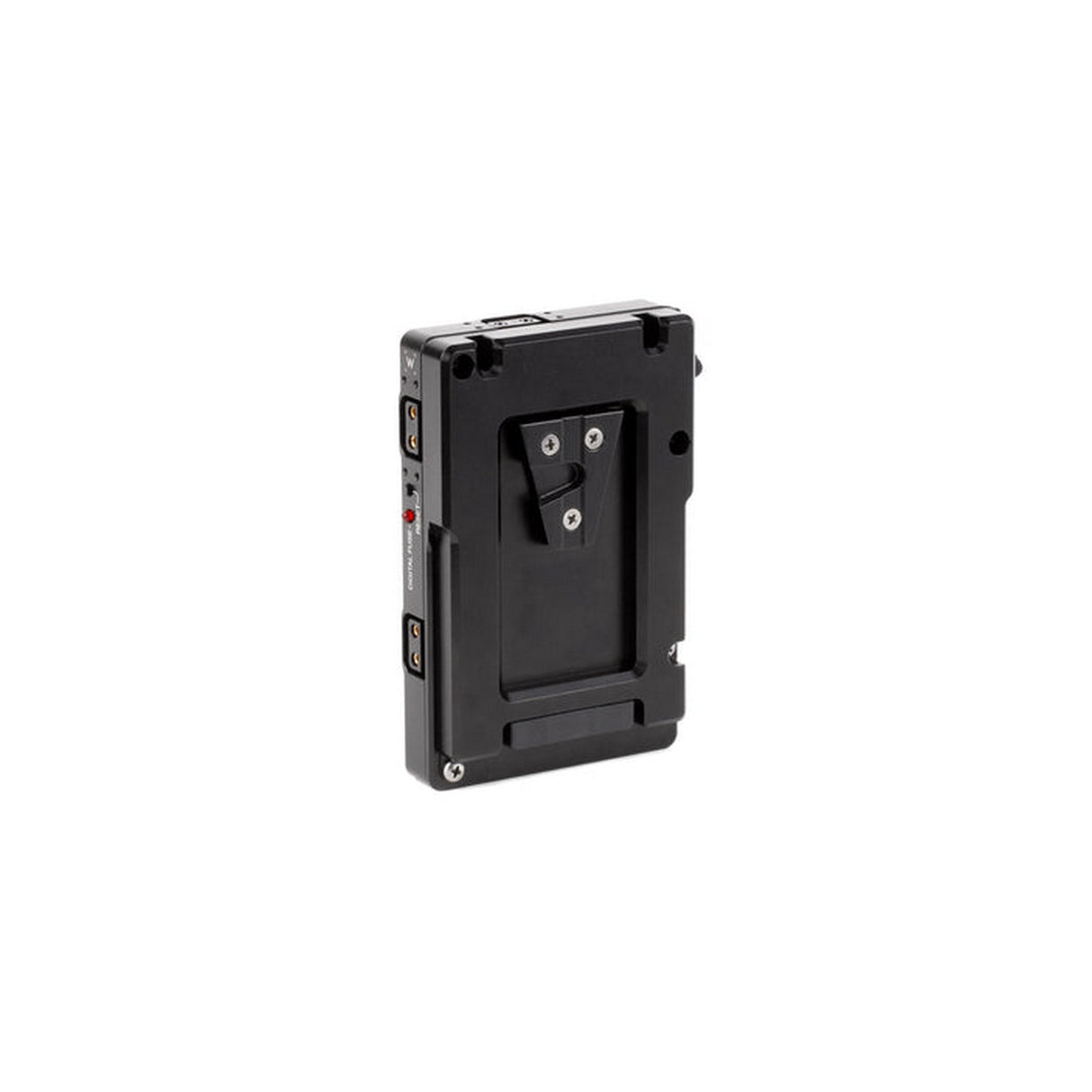 Wooden Camera WC Pro V-Mount Camera Side to Gold Mount Battery Side Adapter with 3x D-Tap and Digital Fuse