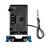 IndiPRO CPG300 Gold Mount Plate with 24 Inch LEMO Type Cable Compatible with Canon C300 Mark II with 15mm Rod System