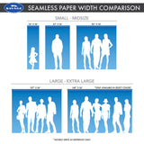 Savage 26-Inch x 12-Yards Widetone Seamless Background Paper, Regal Blue