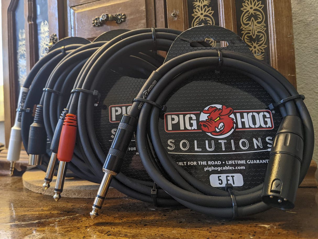 Pig Hog PX-TMXM50 50-Foot TRS (M)-XLR (M) Balanced Cable