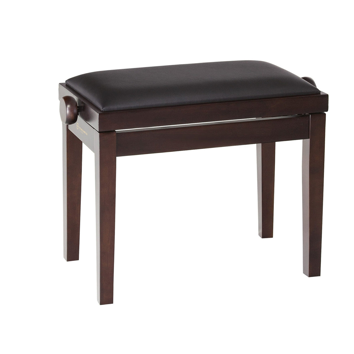 K&M 13720 Piano Bench Wooden Frame without Cushion, Rosewood Matt Finish