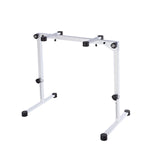 K&M 18820 Omega Pro Table-Style Keyboard Stand, Pure White