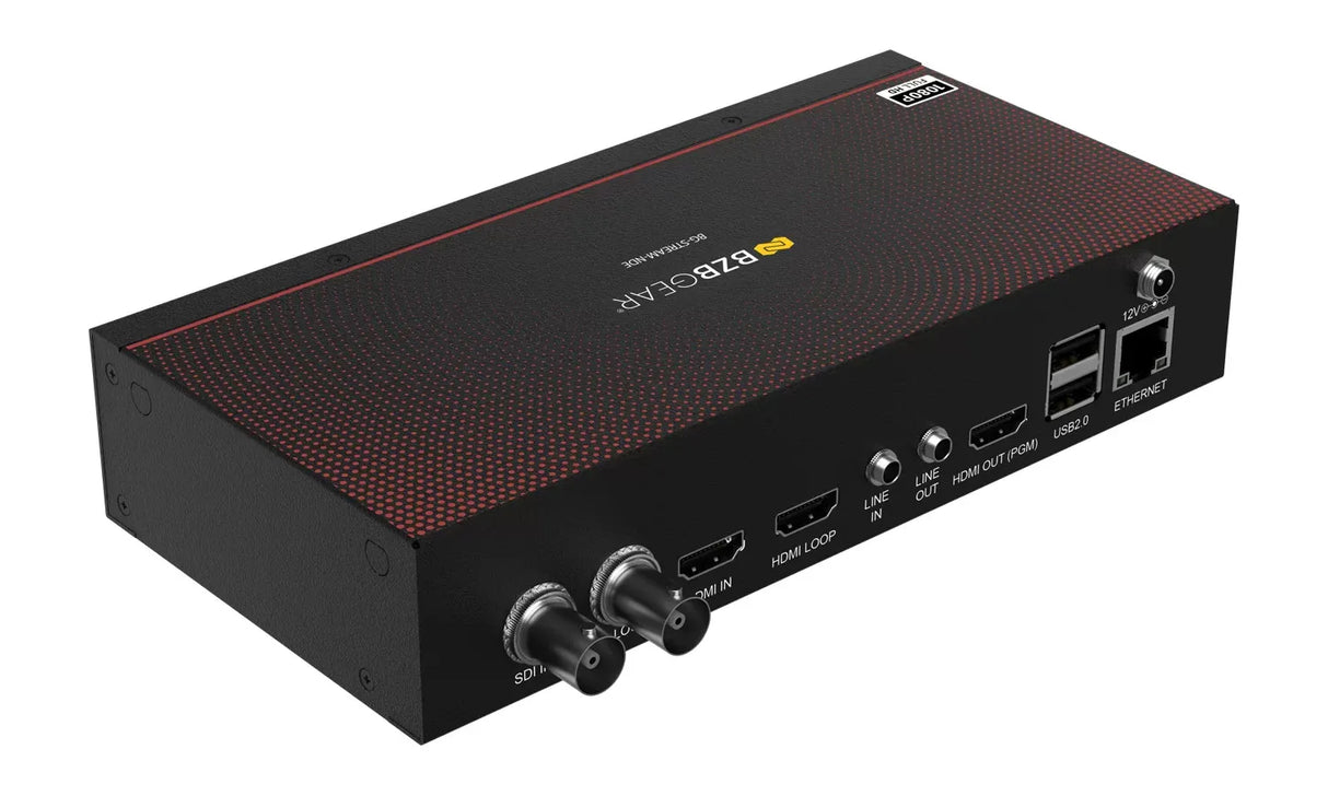 BZBGEAR Professional Full HD SDI & HDMI Streaming Encoder / Decoder