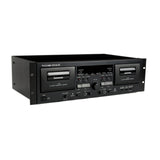 Tascam 202mkVII Double Cassette Deck with USB Port (Used)