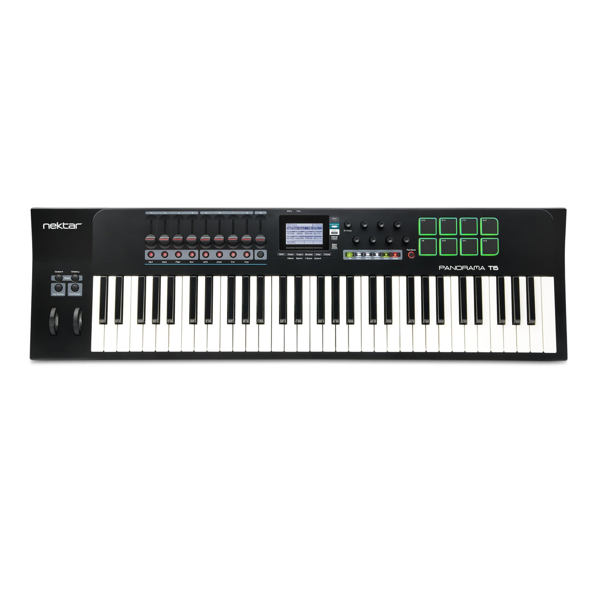 Nektar Panorama T6 61-Key USB MIDI DAW Keyboard Controller