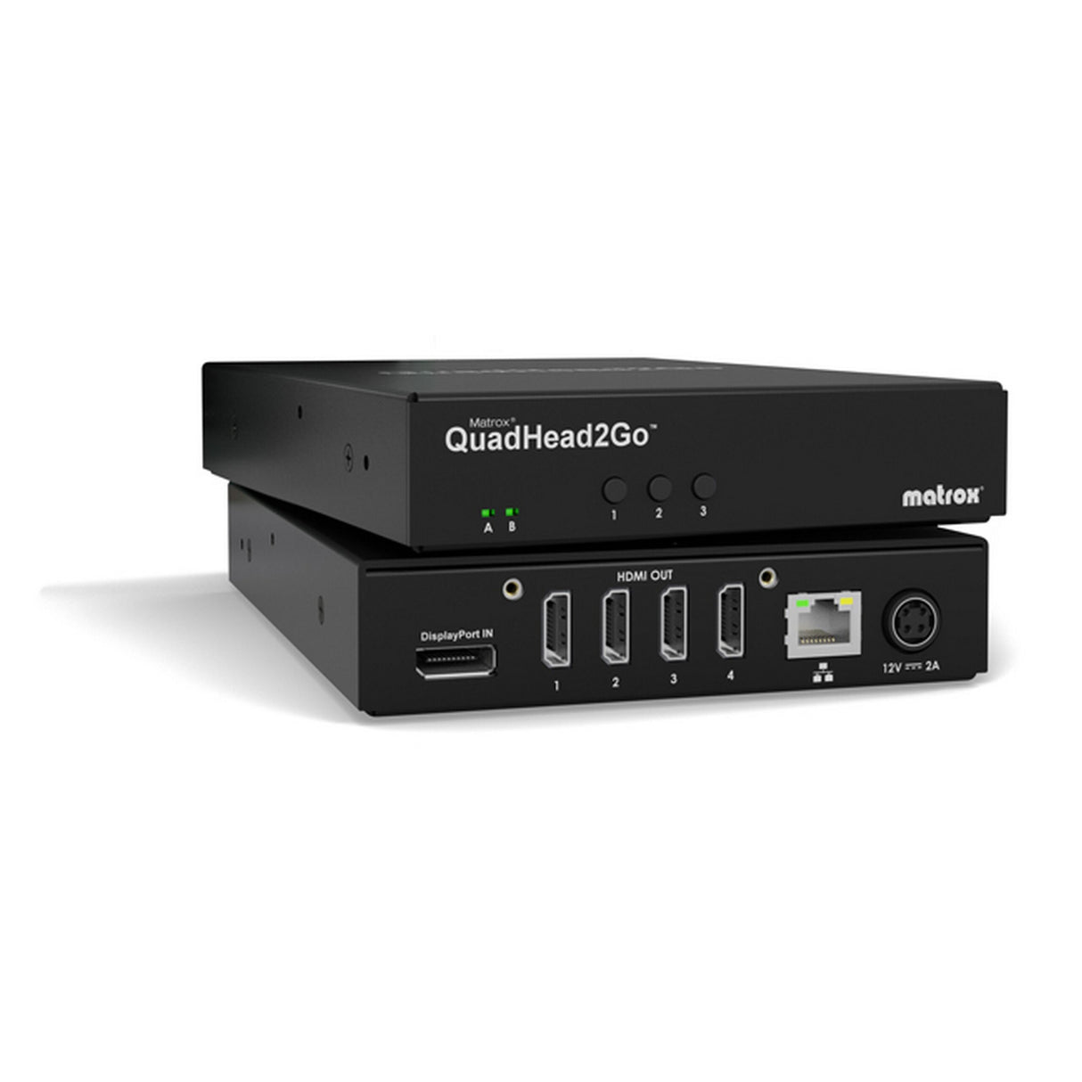 Matrox Q2G-DP4K QuadHead2Go Q185 Multi-Monitor Controller Appliance