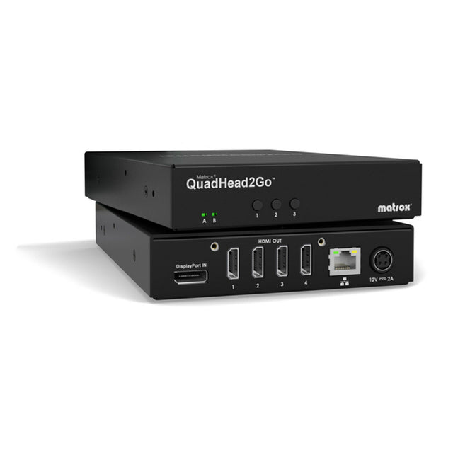Matrox Q2G-DP4K QuadHead2Go Q185 Multi-Monitor Controller Appliance