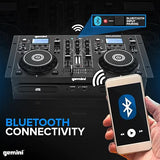 Gemini CDM-4000BT CD/Mixer Combo with Bluetooth Input