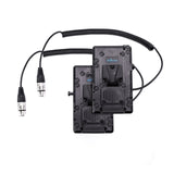 IndiPRO VMSUMO1 V-Mount battery Adapter Plates and D-Tap Cable Set for Atomos Sumo