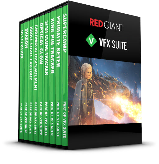 Red Giant VFX Suite, Visual Effect Compositing Video Software