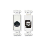 RDL D-XLR3M Plate with 3-Pin XLR Male