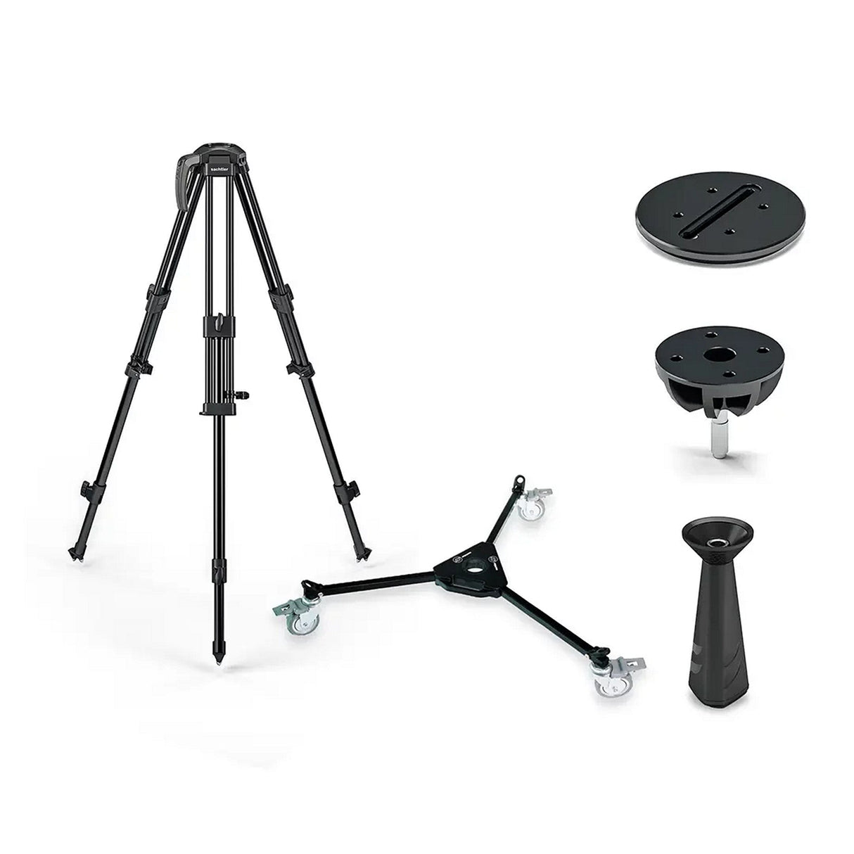 Sachtler PTZ Tripod & Dolly System for Smooth Camera Movement