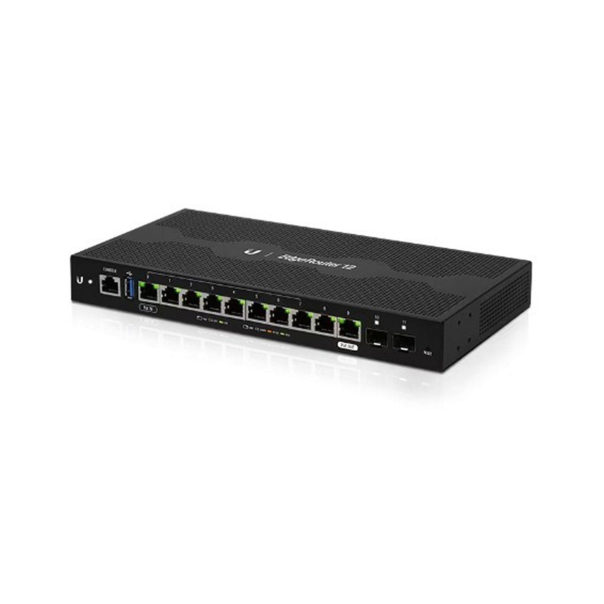 Ubiquiti EdgeRouter 12, Gigabit Router 10 GbE Ports, SFP