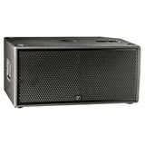 Yorkville PSA2SF 4800 Watts Peak Powered Dual 15-Inch Active Bass Reflex Subwoofer with Casters and 8 Fly Points