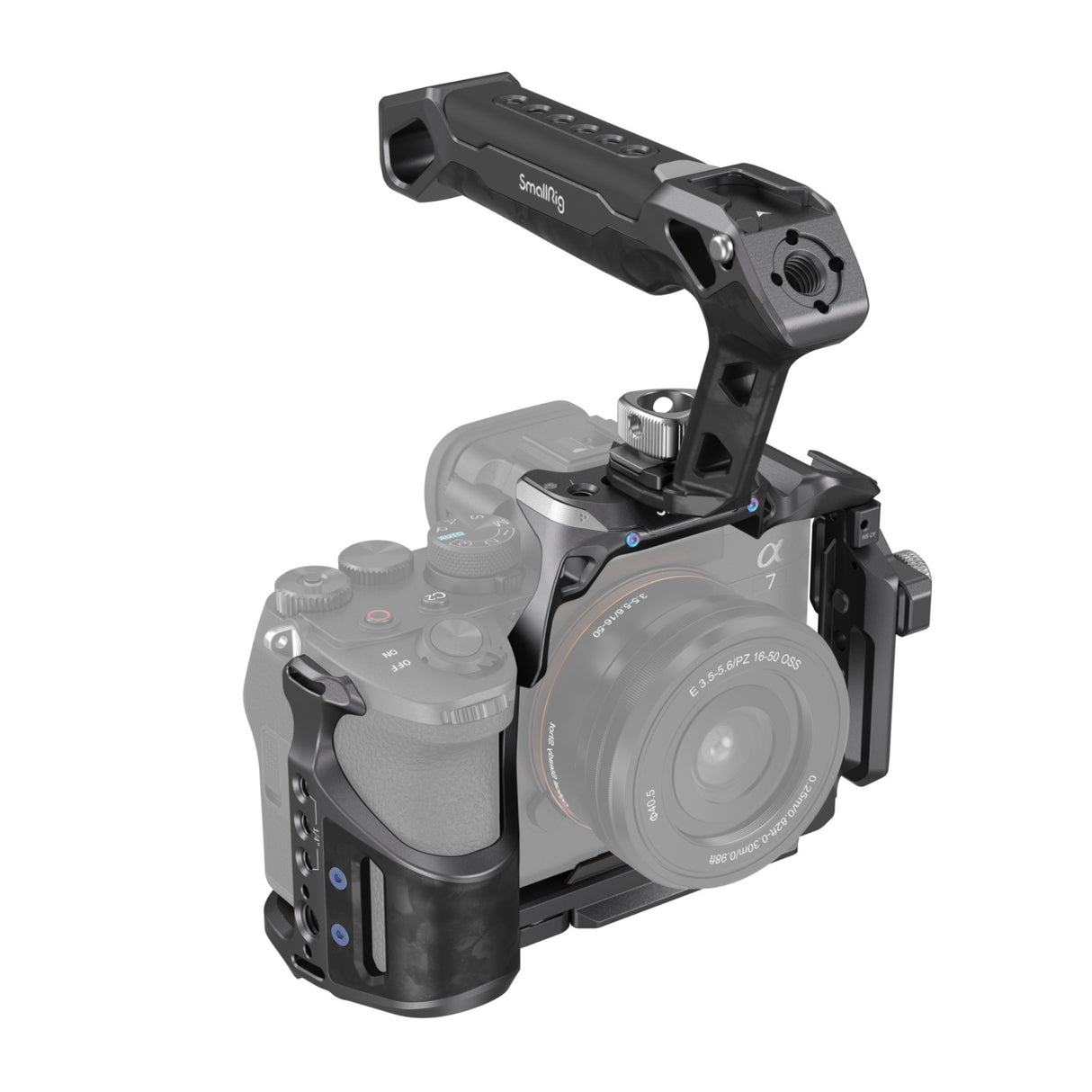 SmallRig "Rhinoceros" Basic Cage Kit for Sony Alpha 7R V / Alpha 7 IV / Alpha 7S