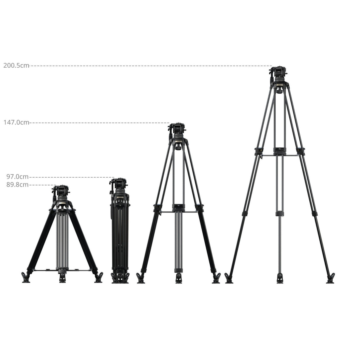 SmallRig 5577 FSD18 FreeSpeed Heavy-Duty Aluminum Alloy Tripod