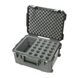 SKB 3i-2015-MC24 | Injection Molded Wheel Case for 24 Microphones