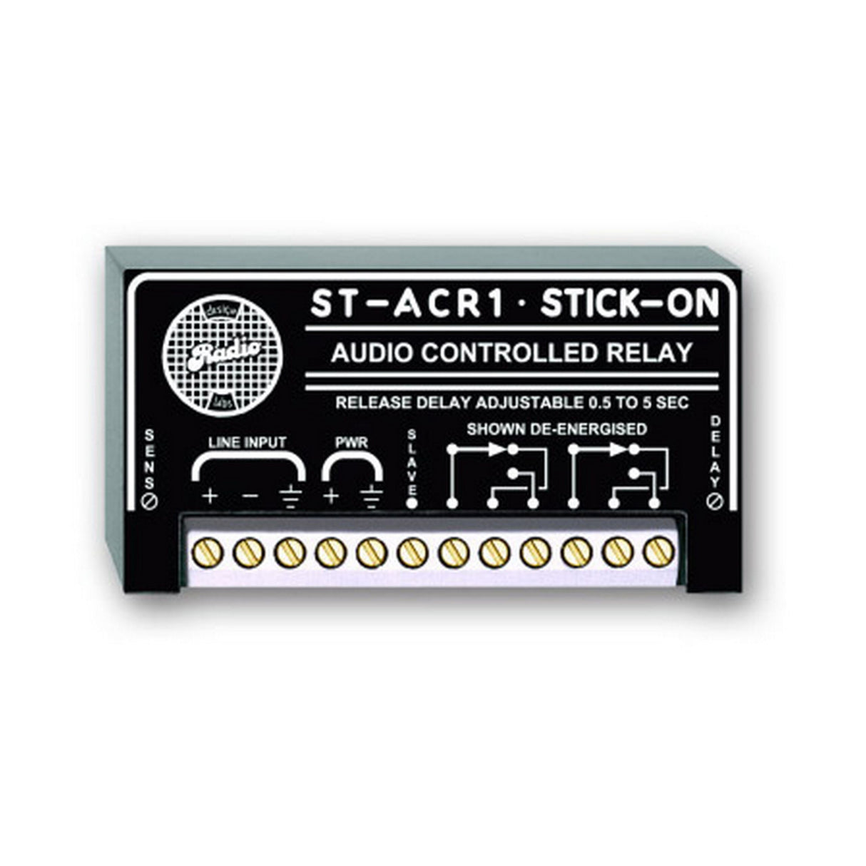 RDL ST-ACR1 Line-Level Audio Controlled Relay