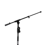 Shure Deluxe Tripod Mic Stand with Telescoping Boom and Pistol Grip One-Handed Clutch