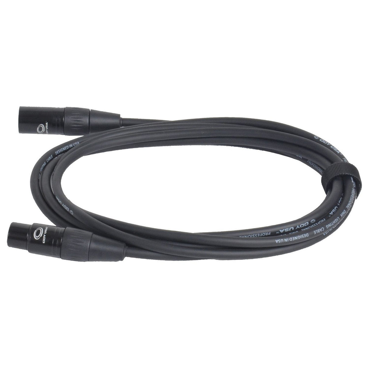 Odyssey DMX XLR Male to XLR Female Cable, 3P Pro, 3-Feet