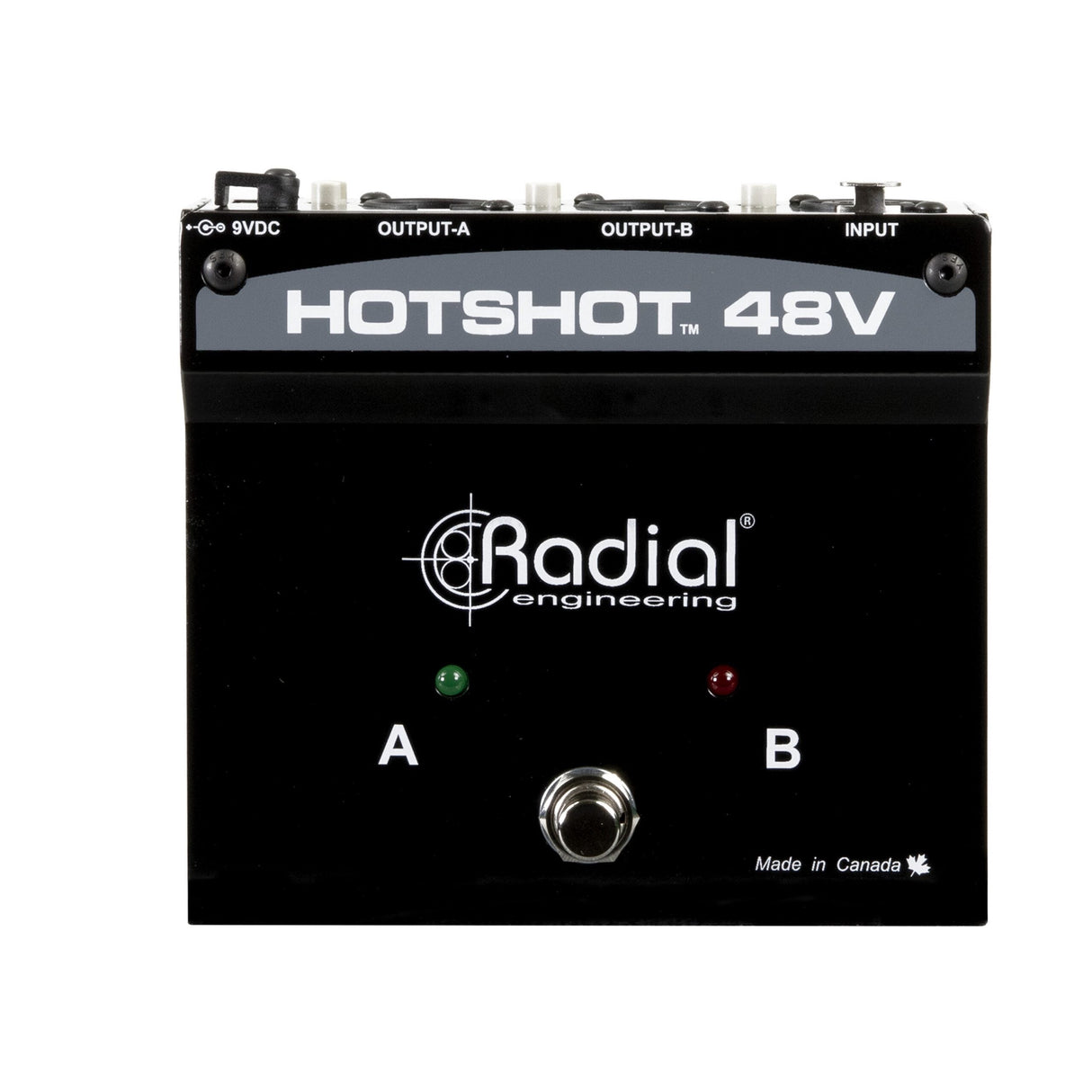 Radial HotShot 48V Condenser Microphone Switcher