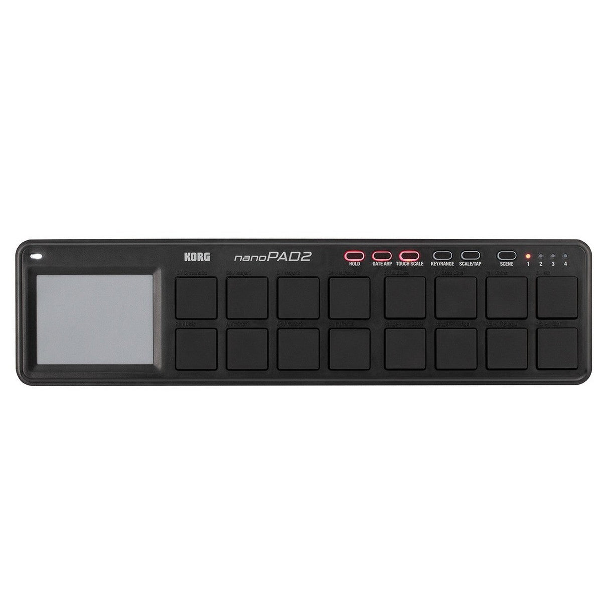 Korg nanoPAD2 Slim Line USB Pad Controller Black