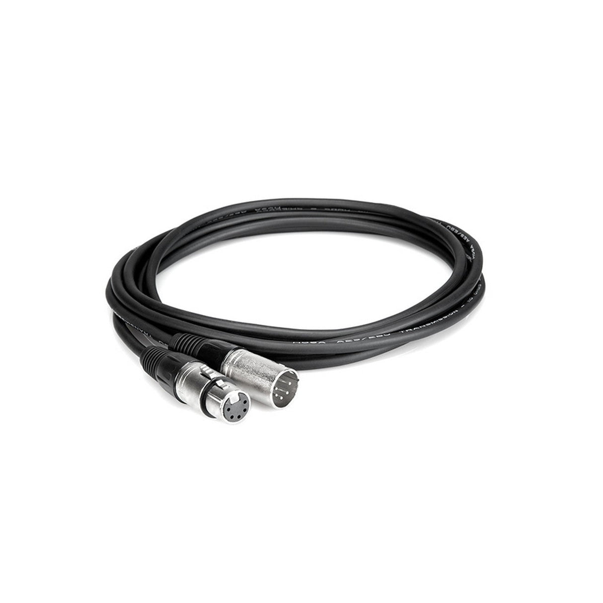 Hosa DMX-505 5 Foot XLR5M to XLR5F DMX512 Cable