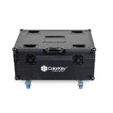 ColorKey CKU-9080 Road Case for Inceptor Panel FX (Holds 4 Fixtures)