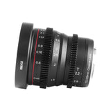 Meike 25mm T2.2 Manual Focus Cinema Lens, Fuji X Mount
