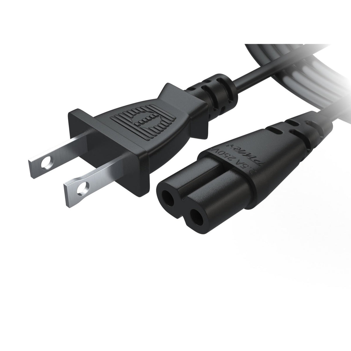 Roland 2P-AC2 Round End 2 Prong AC Power Cable – AVLGEAR