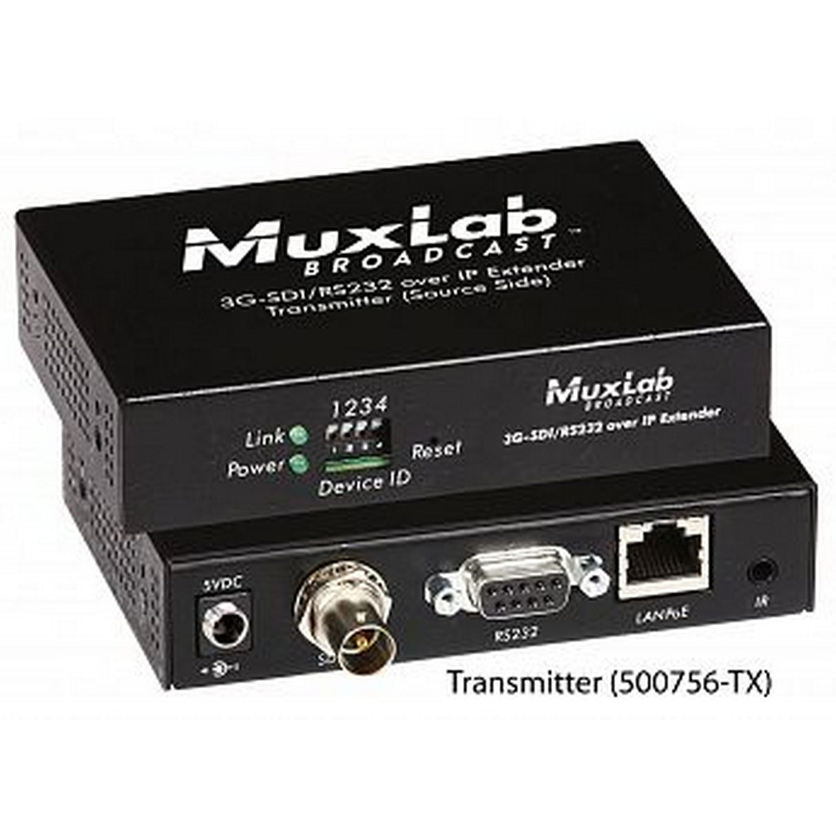 MuxLab 500756-TX 3G-SDI Over IP Transmitter with PoE