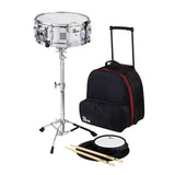 Vic Firth V6806 Snare Drum Kit with Wheeled Travel Case