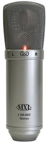 MXL USB 007 USB Stereo Dual Gold Capsule Condenser Microphone