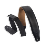 Levy’s Right Height Garment Padded Guitar Strap Black - accessories
