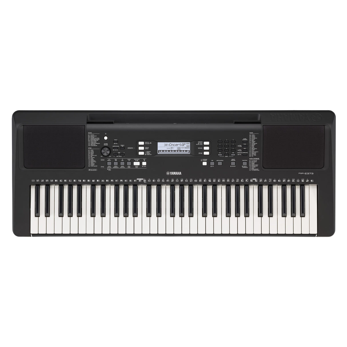 Yamaha PSRE373AD 61-Keys Portable Keyboard with PA130 Power Adapter (Used)