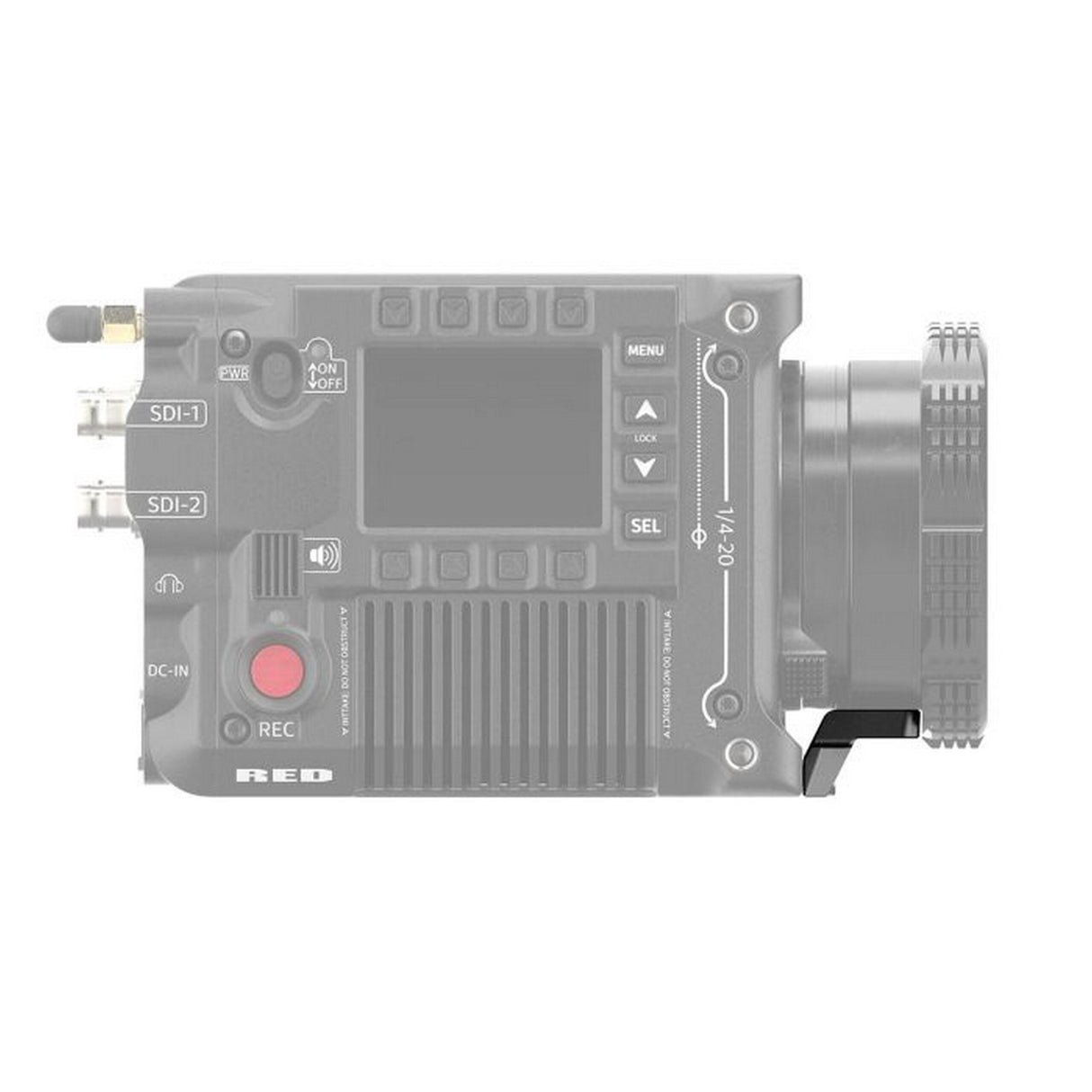 8Sinn 8-LAS-EV-RF-PL-RVR Lens Adapter Support for Evolution RF to PL Mount to RED V-Raptor