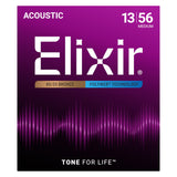 Elixir 11100 80/20 Bronze POLYWEB Acoustic Guitar Strings - Medium (13-56)