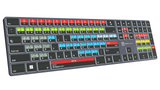 Logickeyboard TITAN Vimeo Livestream Wireless Backlit Keyboard for Windows